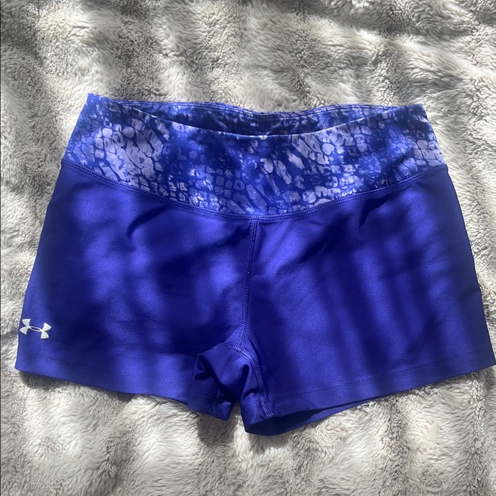Under Armour Women's Purple/Blue Shorts